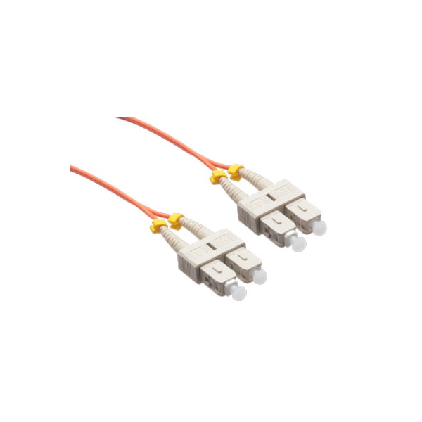 Axiom Manufacturing Axiom Sc/Sc Multimode Duplex Om1 62.5/125 Fiber Optic Cable 15M SCSCMD6O-15M-AX
